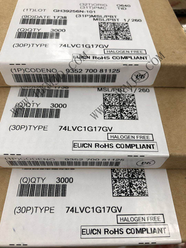 NXP 74LVC1G17GV 邏輯緩沖器，驅(qū)動(dòng)器，接收器，收發(fā)器