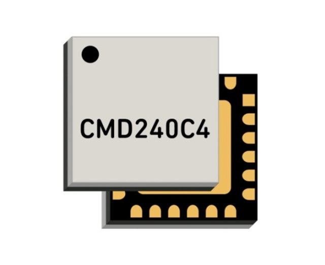 CMD240C4是一款射頻放大器，DC至22GHz，24QFN