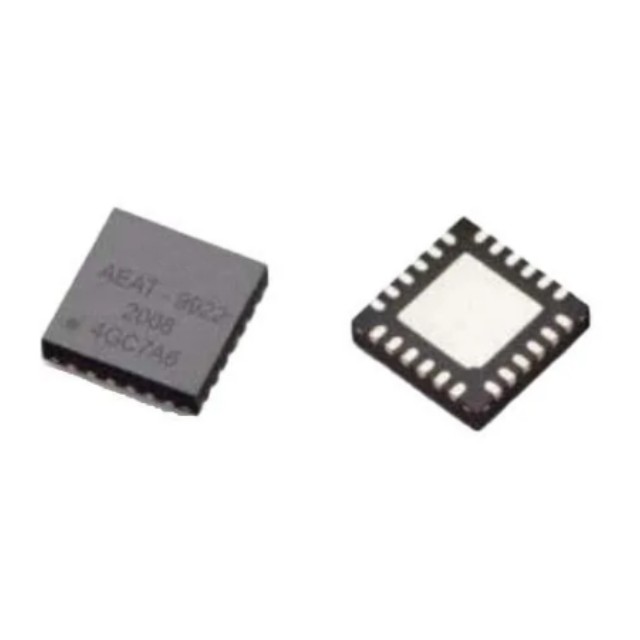 介紹：Broadcom AEAT-9933-102 14 位磁性編碼器開關(guān)軸、QFN 24 引線