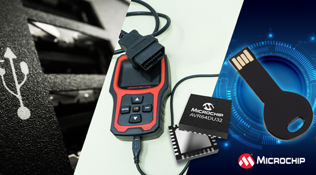 Microchip推出AVR DU系列USB單片機(jī)，支持增強(qiáng)型代碼保護(hù)和高達(dá)15W 的功率輸出