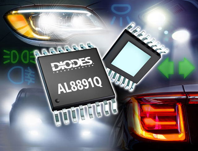 Diodes 公司宣布推出AL8891Q LED 驅(qū)動器，擴大符合汽車標(biāo)準(zhǔn)的產(chǎn)品組合。