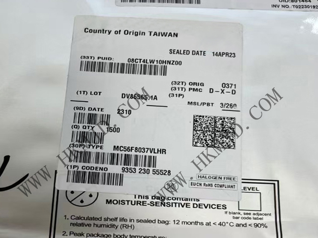 出售 [NXP] MC56F8037VLHR 56800E 內核——16 位數(shù)字信號控制器 (DSC)