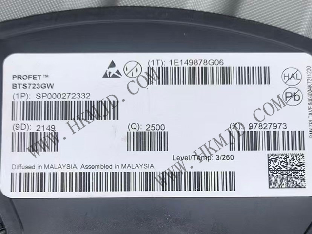 明佳達(dá)電子供應(yīng) Infineon BTS723GW 汽車智能高側(cè)開關(guān)，助力汽車電子系統(tǒng)升級(jí)