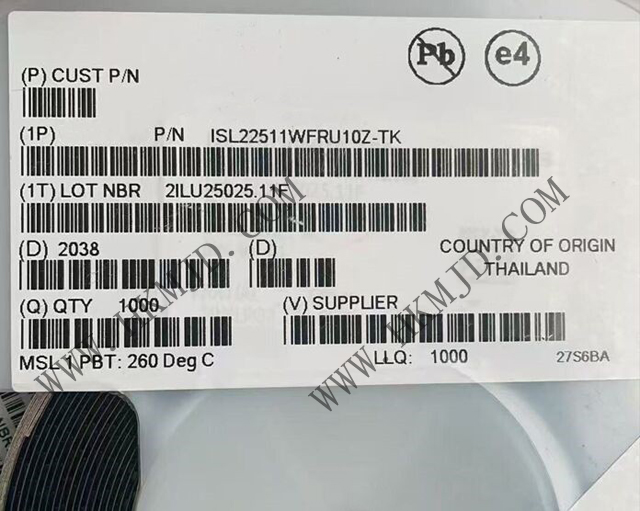 明佳達(dá)供應(yīng)Renesas（ISL22511WFRU10Z）XDCP? 數(shù)字電位計(jì)，助力高性能電子設(shè)計(jì)