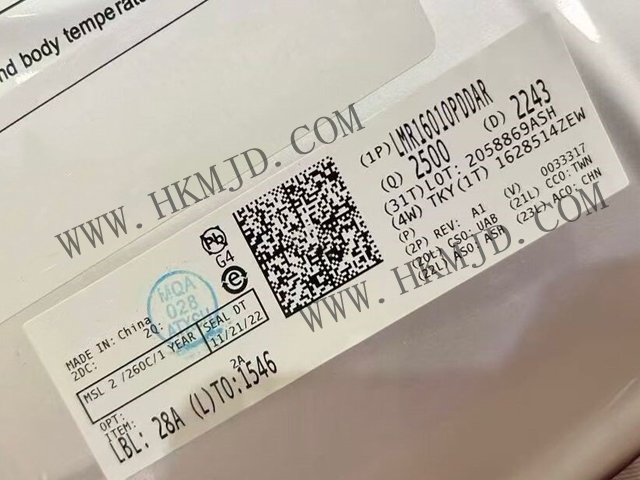 LMR16010PDDAR(TI): SIMPLE SWITCHER? 60V、1A 降壓轉換器（IQ 為 40μA）