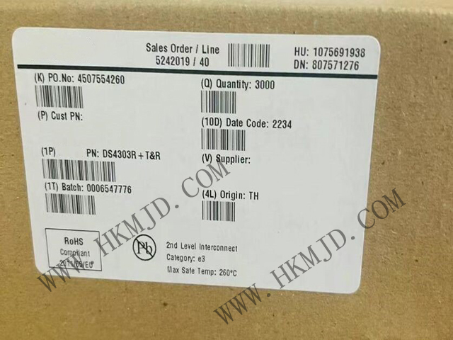 供應(yīng) Maxim DS4303R 電子可編程電壓基準(zhǔn)，適用于自動(dòng)工廠校準(zhǔn)