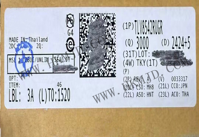 [供應(yīng) TI 放大器] TLV8542RUGR 500nA，RRIO 運算放大器
